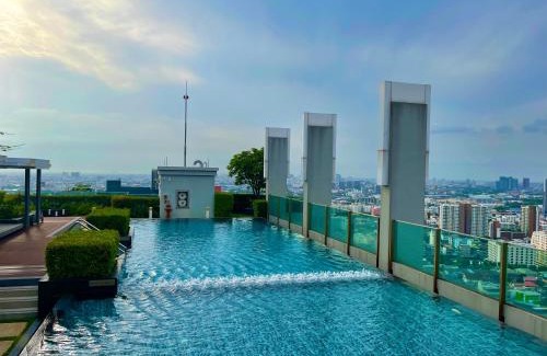 Ratchadaphisek Apartamento | 辉煌象神庙主路地铁旁 全配套设施高端公寓 网红打卡地