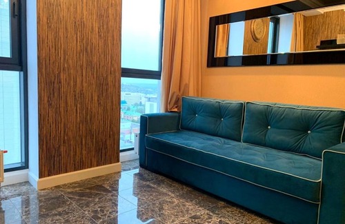 Ufa Apartamento | 01411а Верхняя Торговая Residence Трехкомнатные апартаменты с Джакузи и Панорамным видом