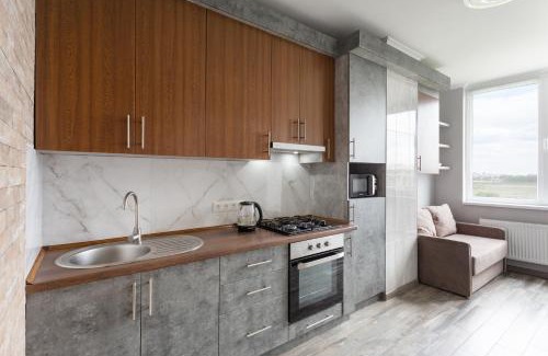 Lesniki Apartamento | 0158 квартира ЖК Щасливий, укриття в комплексі