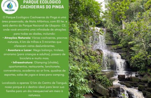 Tiangua Hotel | 03- Cachoeiras do Pinga, Tianguá