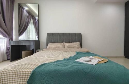 Sekudai Apartamento | 0505 The Garden Residences wifiNetflix By STAY