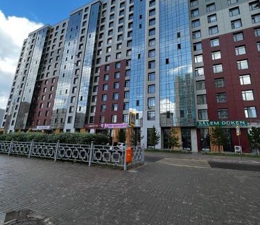Nur-Sultan Apartamento | 1-комнатная возле Посольства США и Мечети Хазрет Султан