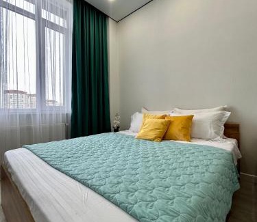 Nur-Sultan Apartamento | 1-комнатная возле Посольства США и Мечети Хазрет Султан