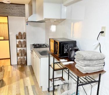 Nagoya City Centre Apartamento | 1 日1組限定 名古屋駅徒歩5分 沙羅居Suite202 最大4名様 65インチ大型TV
