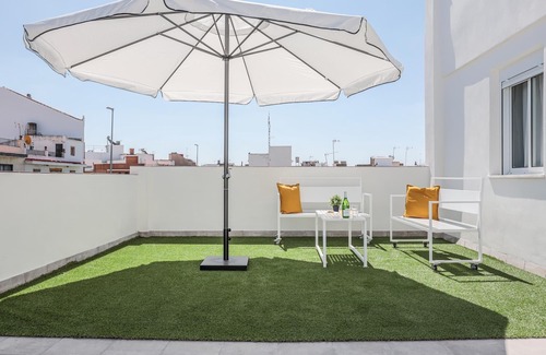 La Algaba Apartamento | 1 Apt 2 Hab Algaba Terraza SO