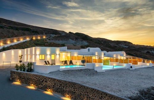 Vourvoulos Casa | 1 BD Grande Suite with Private Pool & Sea View - Siete Mares Luxury Suites