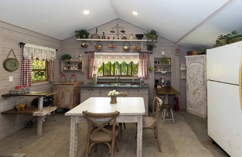 San Jose Casa | Cabana con 1 hab y baño, kitchenette y terraza exterior
