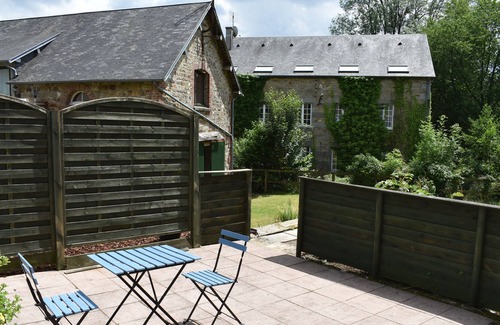 Le Neufbourg Casa | Casa rural de 1 dormitorio con vistas a Abbaye Blanche.