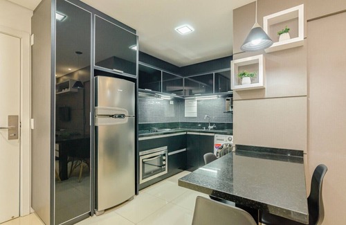 Matriz Apartamento | 1 bedroom elegant and sophisticated lifespace Curitiba