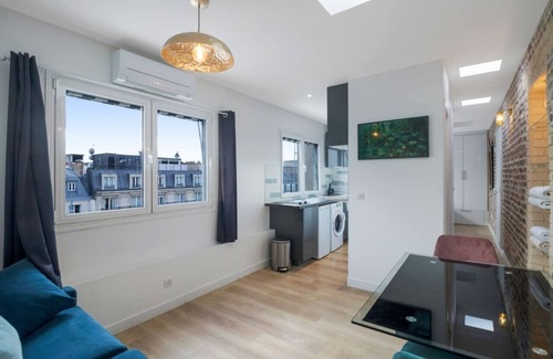 8th Arrondissement Apartamento | 1 Bedroom#Haussmann#Amazing view#EffeilTower#AC