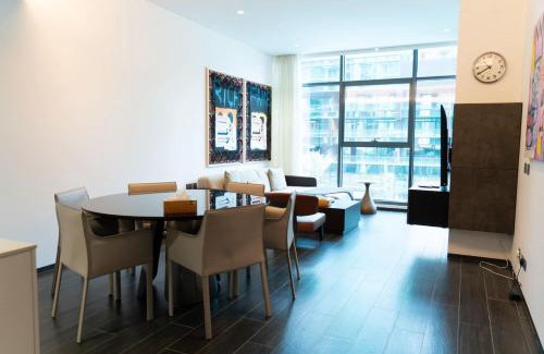 Manama Apartamento | 1 Bedroom Luxury Condo Harbor Row Canal View