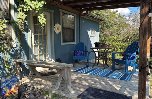 Hays County Cabaña | 1 Bedroom Vacation Cottage in San Marcos/Wimberley, TX