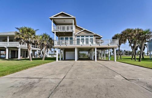 Indian Beach Casa | 1 Block to Beach Family Getaway in Galveston!