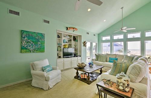 Indian Beach Casa | 1 Block to Beach Family Getaway in Galveston!