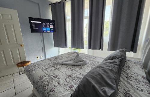 Lazaro Cardenas Apartamento | 1 BR APT with AC , TV , wi-fi near DT and beach