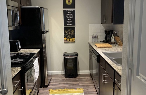 Riverside Terrace Apartamento | 1 BR @ Med Center with Hermann Park View