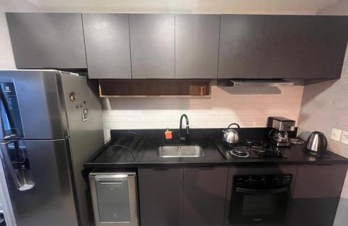 Petropolis Apartamento | 1 Dorm - Alto Padrão - 16 Andar - Home Office