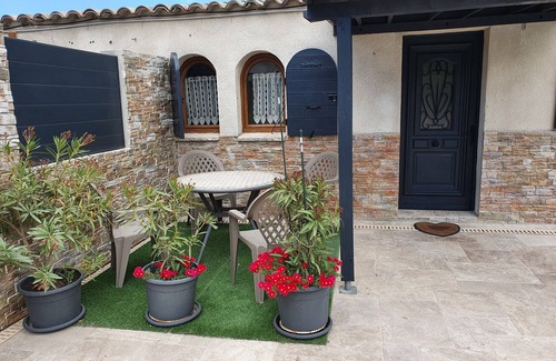 Canohes Villa | 1 cama doble 140 - 1 sofá cama para 2 - amueblado, totalmente equipado - 5 minutos Perpignan
