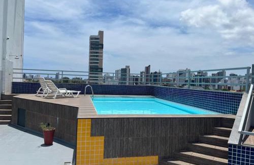Caminho das Arvores Apartamento | 1 - Flat a 300m do Shopping Salvador com garagem