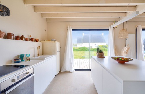 Penmarch Chalet De Esquí | A 1 km de la playa de Pors Carn, casa para 6