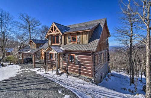 Beech Mountain Apartamento | 1 Mi to Beech Mtn Cabin with Fire Pit and BBQ!