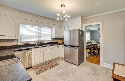 Greer Casa | 1 Mi to Downtown Greer: Family Home w/ Gazebo!