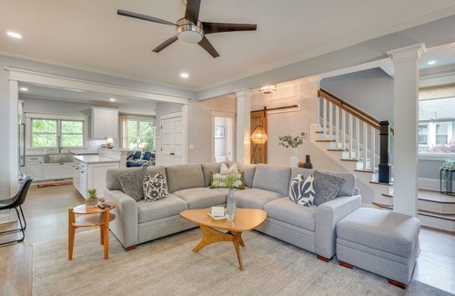Duke Park Casa | 1 Mi to Dtwn: Upscale Retreat in Durham!