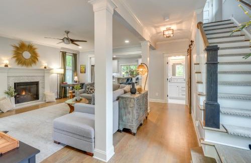 Duke Park Casa | 1 Mi to Dtwn Upscale Retreat in Durham!