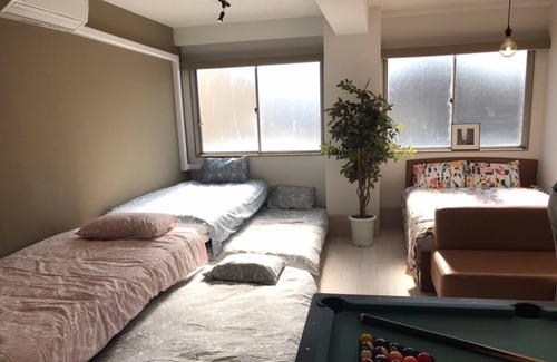 Adachi Apartamento | 1 minute walk from Gotanno Station ☆ 1st floor reserved on the 2nd floor / Rooftop terrace 201 with a view of the Sky Tree