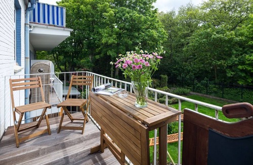Norderney Apartamento | 1-room apartment furnished in natural tones