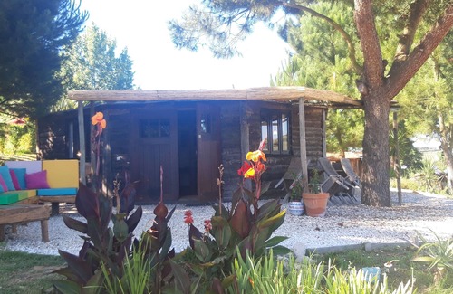 Alcobaca Cabaña | 1. Rustic Rondavel with Wood-burner & Sauna – Long-stay Winter Retreat