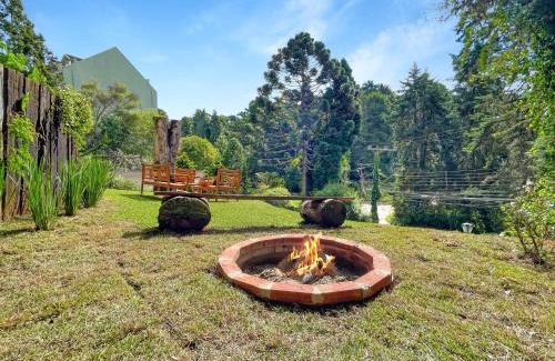 Vila Inglesa Casa | 1 suíte Jacuzzi Lareira Churrasqueira