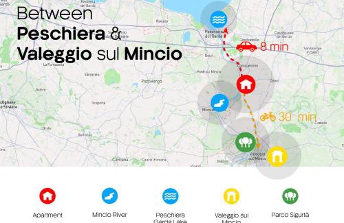 Salionze Apartamento | 10 minuti da Gardaland con Piscina e Giardino
