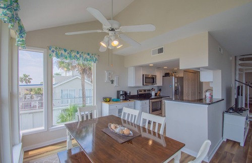 Saint Helena Island Villa | 102 Capt John Fripp Villa - Oceanfront Beauty! Resort Access Included! Golf Cart Included! Perfect Central Island Location!