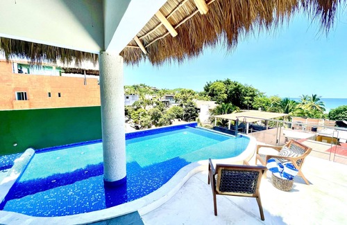 Sayulita Casa | 10br villa with the greatest roof top in Sayulita, and only steps from the beach