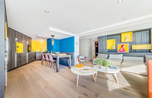 Tignes le Lac Apartamento | 10m del centro estación, 11.o piso, tv, local para esquís, 80m², Tignes