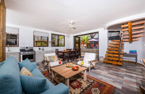 Playa Langosta Casa | 12 Guests 5 Bedrooms Private Pool Firepit Walk to Beach