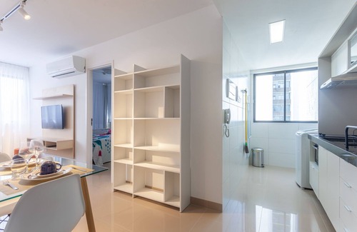 Boa Viagem Apartamento | 12 months min / NEW 1 bedroom apartment in high standard Beach Class condominium / Boa Viagem