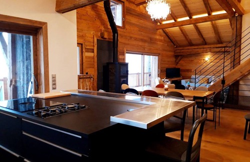 Villard-sur-Doron Chalet De Esquí | 12-person chalet with sauna in the Beaufortain near Les Saisies