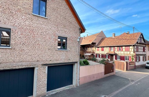 Blaesheim Casa | 120m² village house with 3 bedrooms and terrace, ideal for couples of friends