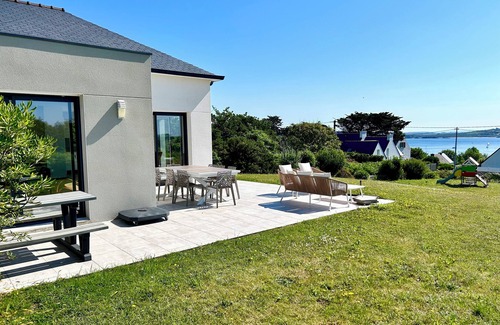 Camaret-sur-Mer Villa | casa contemporánea de 130m2.8 personas, vista al mar