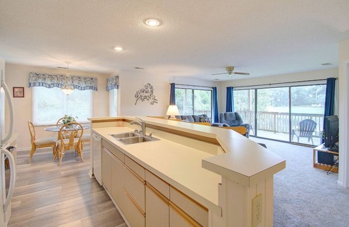 Sea Trail Condominio | 13C - Fairway Villa con vistas a Oyster Bay Golf Links