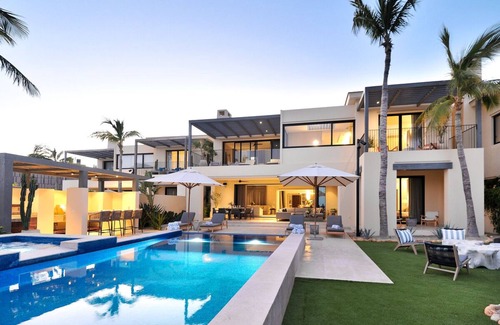 El Medano Ejidal Villa | Luxury Beachfront Villa in Cabo with Private Chef, Butler. Pool, Best Location!