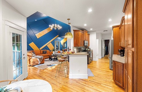 Asheville Casa | 15 Minutes to Downtown Asheville! Movie Theater, Game Rm, HotTub, Sauna, Firepit