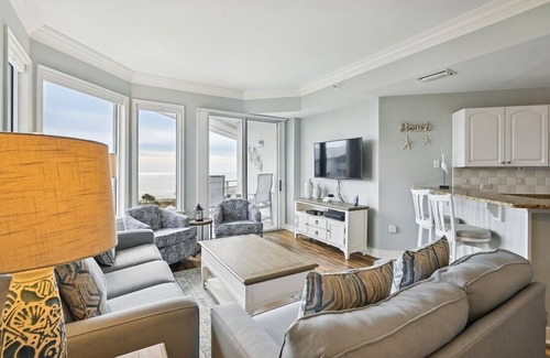 North Forest Beach Villa | 1505 SeaCrest ~ Renovated for 2022 Season! 5th Floor Ocean and Pool Views!