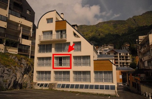 Eaux-Bonnes Apartamento | 30m del centro estación, 3.o piso, vista pistas, fitness, piscina, sauna, tv, local para esquís