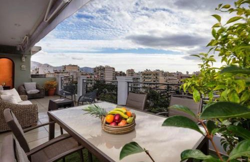 Nea Smirni Apartamento | 165 sm Penthouse Maisonette Apartment