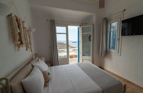 Agios Stefanos Otro | 180 ° View PRIVATE Pool Villa Choulakia to enjoy SUN kissing SEA