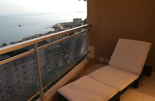 Ajaccio Apartamento | Estudio de 180 grados con vista al mar a 700 metros de las playas