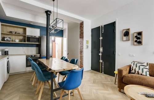 Quartier de la Roquette Apartamento | 180 Suite Steph - Superb apartment in Paris